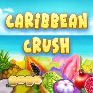 Tampilan visual slot Caribbean Crush dengan tema tropis dan mekanisme kaskade